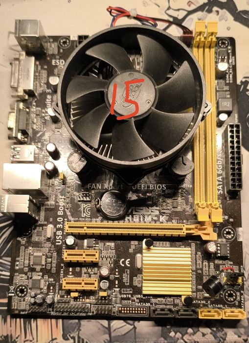 Комплект проц+мать