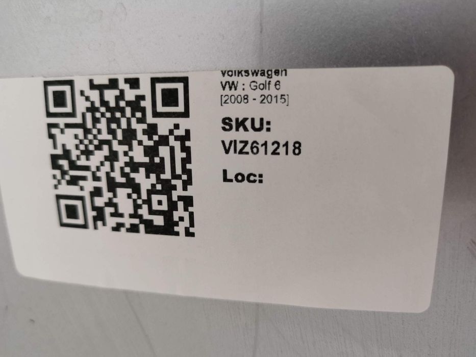 Предна броня Фолксваген ФВ Голф 6 / Volkswagen VW Golf 6 [ - ] В добро