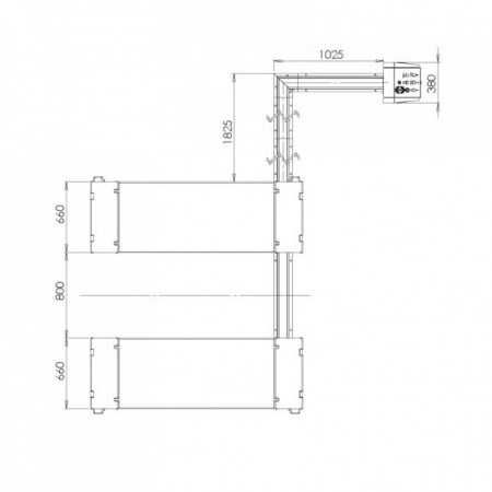 Elevator foarfeca electro hidraulic 3T 220V, ST8131-220V