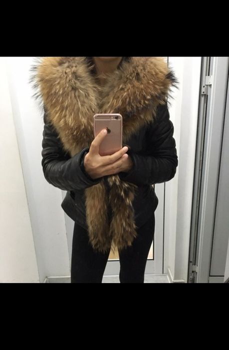 Дамско яке естествена лисица Versace