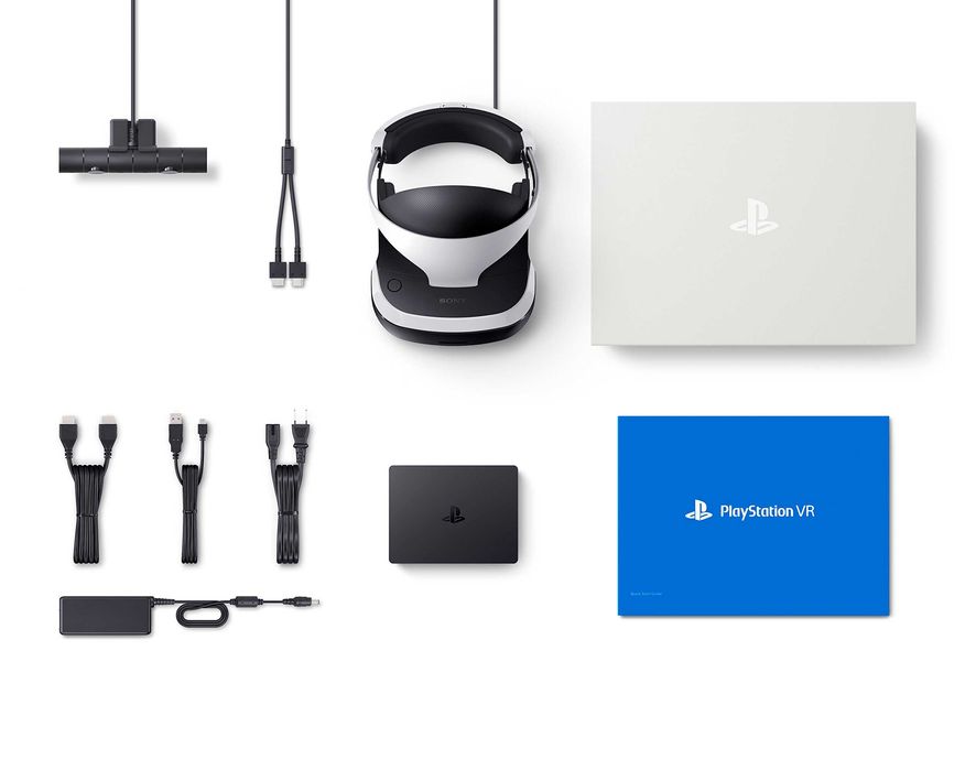 Sony PlayStation 4 (512-GB) + Sony VR 1 (Полная рабочая система VR)