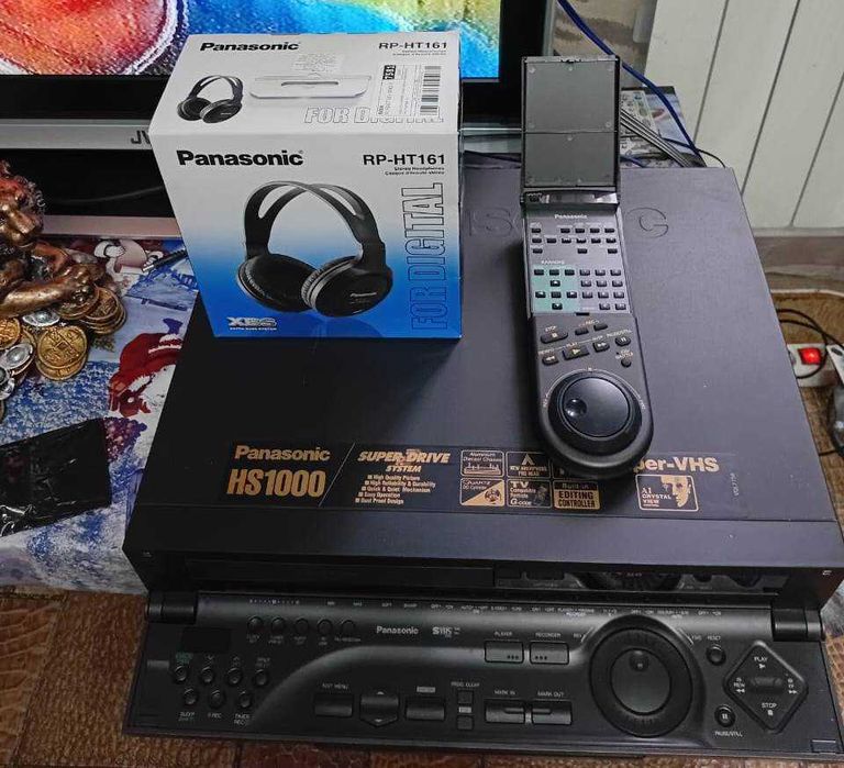 Топовый svhs видеомагнитофон Panasonic nv hs 1000 vhs hi-fi Stereo