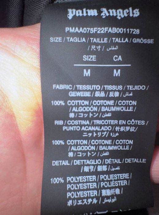 Palm Angels Classic Logo T-Shirt –Negru