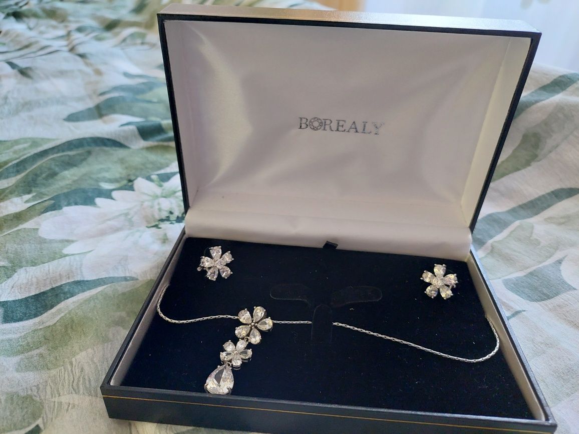 Set lant si cercei 18k