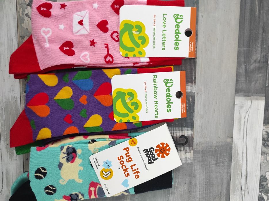 Шарени чорапи 39-42 размер Дедолес