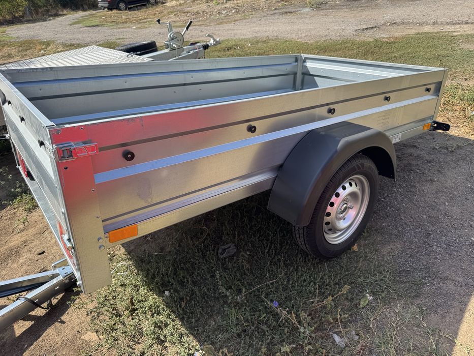 Remorca nouă cu prelată 750 kg, 205x114x120 cm