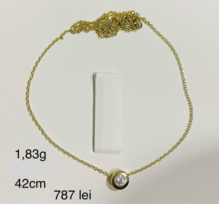 Coliere aur 14k lantisor aur