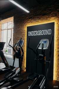 Продам абонемент в тренажёрный зал Underground Gym, фитнес,