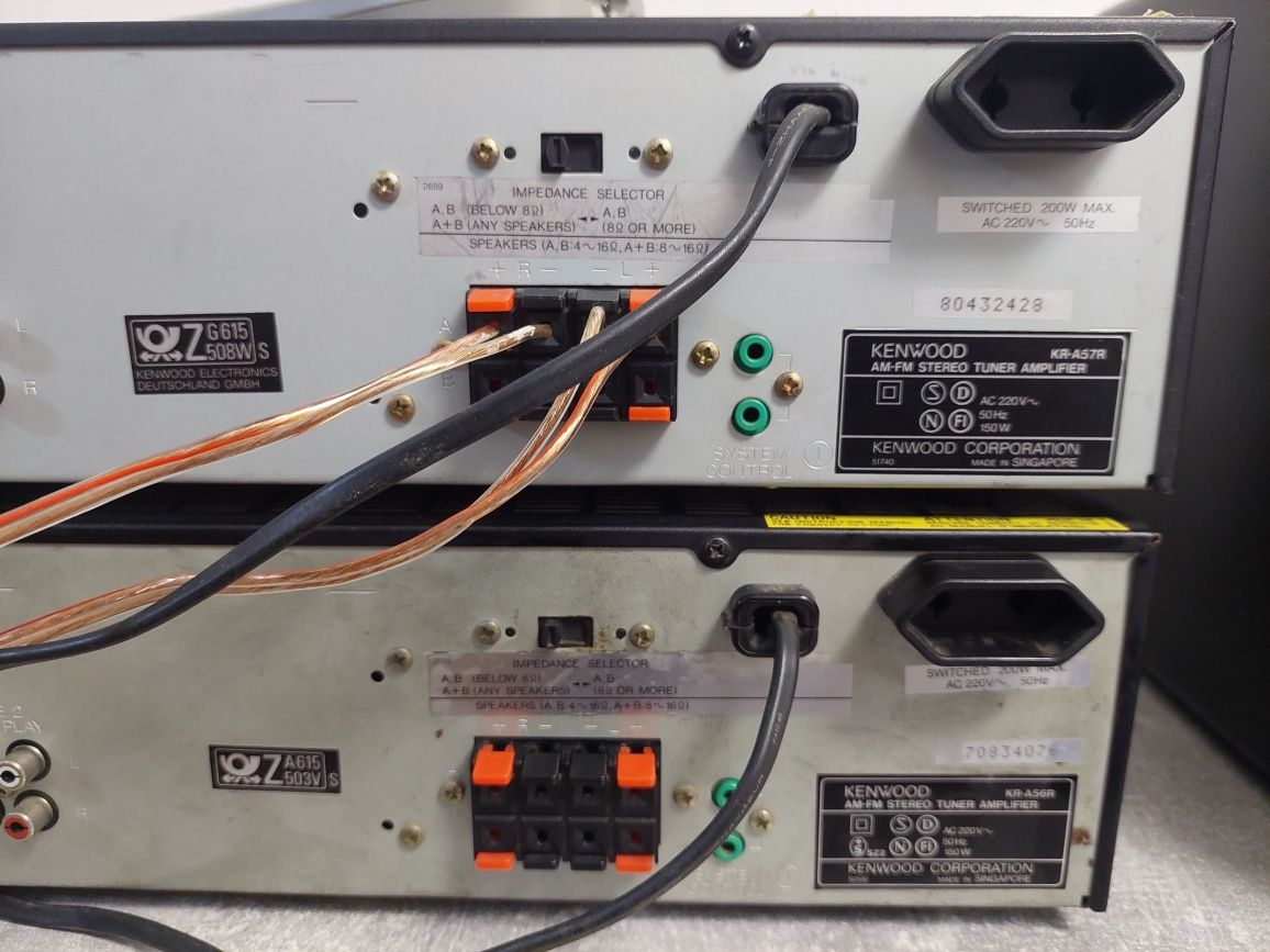 Amplituner KENWOOD KR-A57R perfect funcțional  TELECOMANDĂ