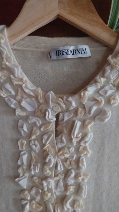 Iris von Arnim Size S-M 100% Кашмир