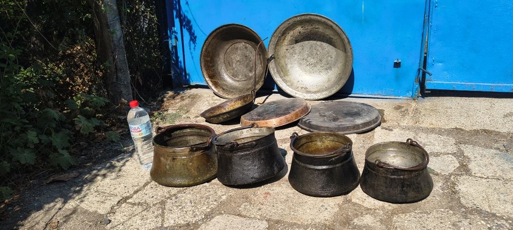 Стари медни съдове ,на над 120 години