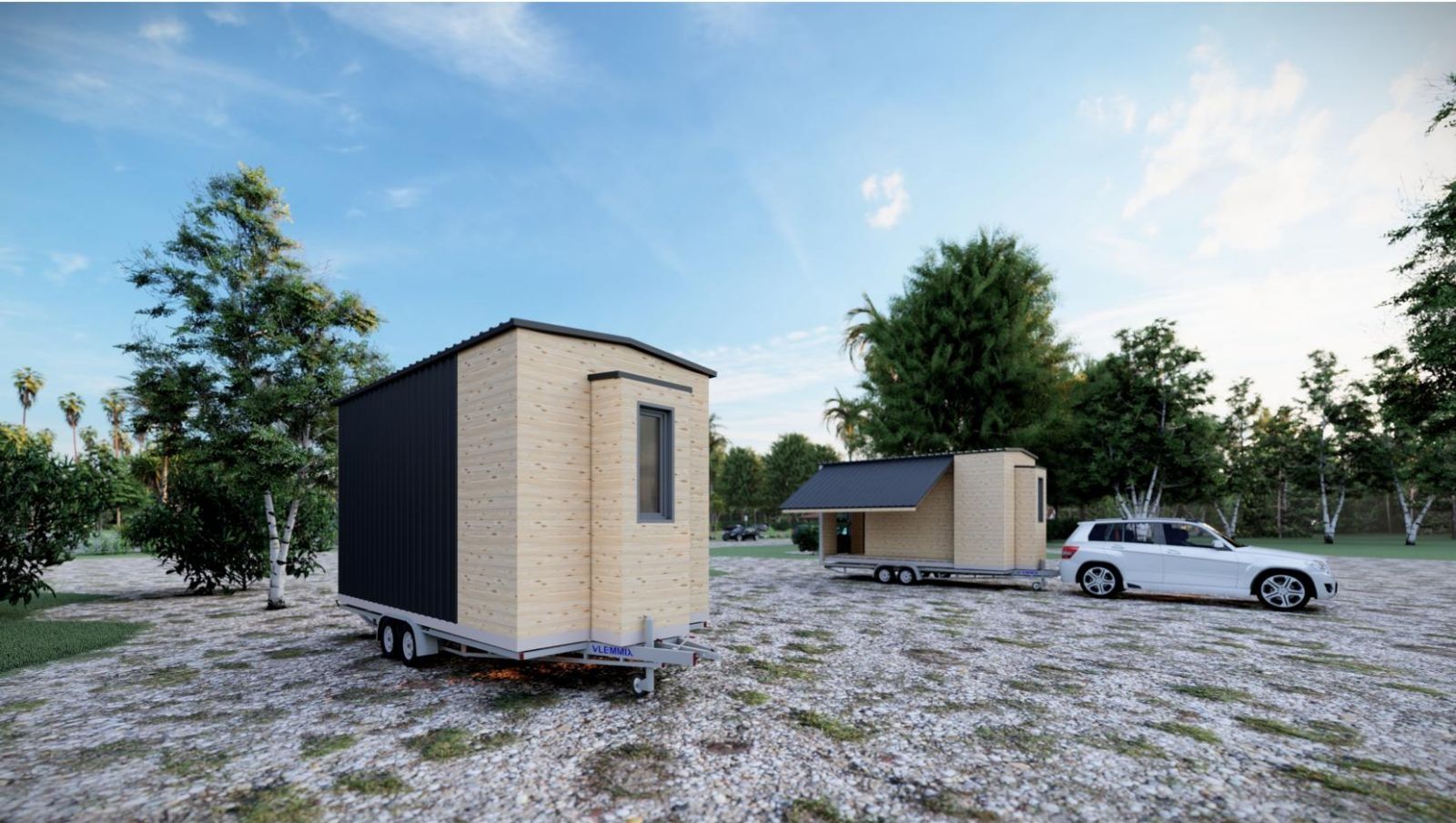 Сглобяема, мобилна къща на колела, Tiny House, каравана