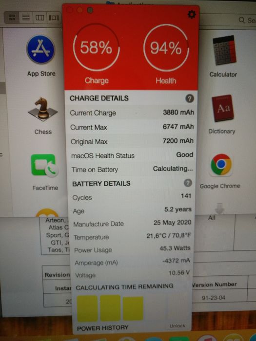 Vand Macbook Pro 15" mid 2010