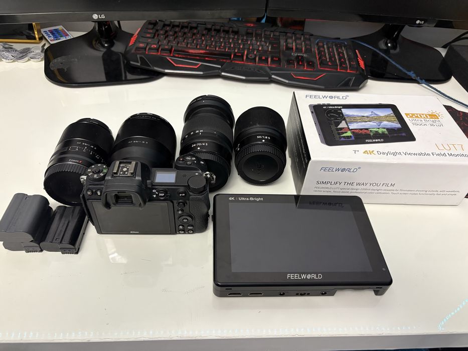 Nikon z6 + obiective si monitor (oferta)