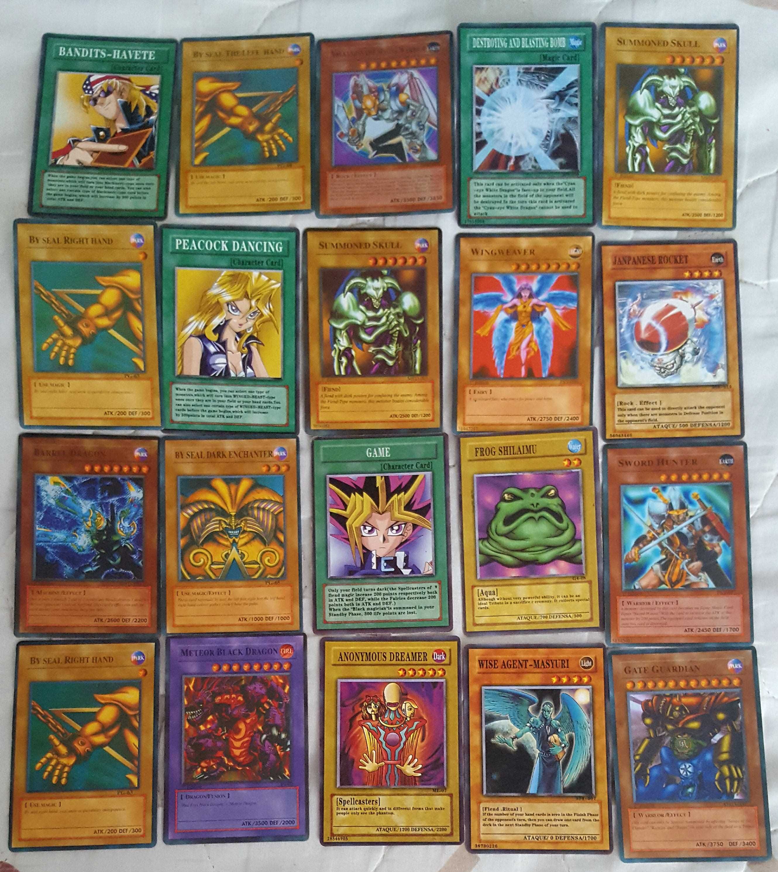Карти за игра Konami, Yu-Gi-O-55 броя-Като нови-цена 20 лв.за всички!