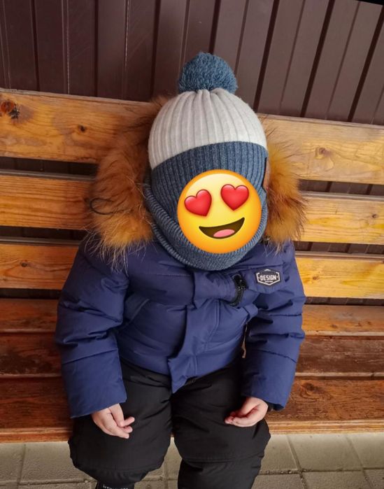 Куртка зимняя для мальчка 3-4года