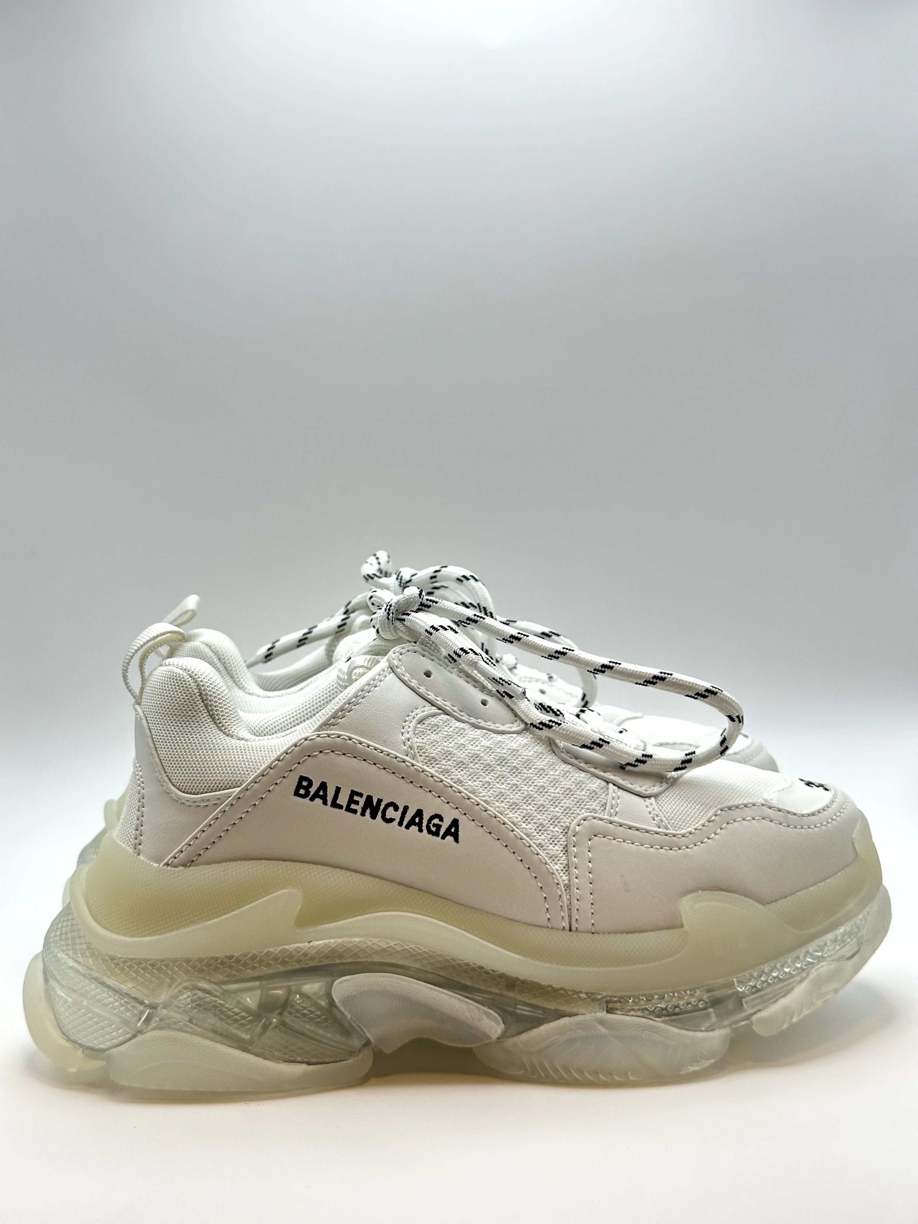 Balenciaga Triple S Full White