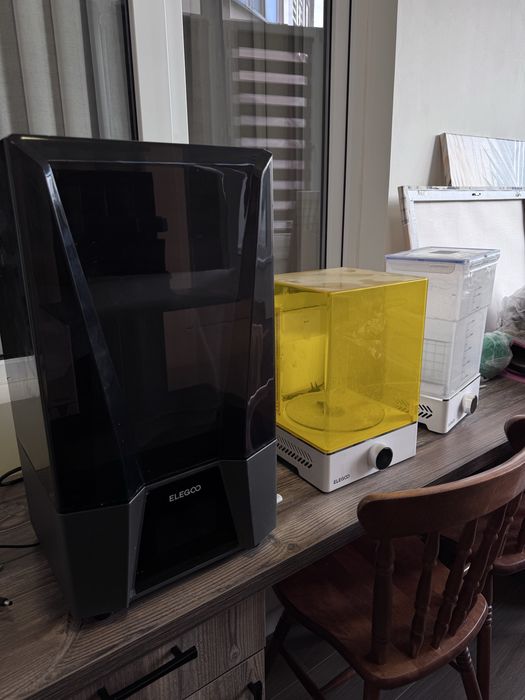 3д принтер Elegoo Saturn Ultra 3 + Mercury XS + 3 ACF пленки