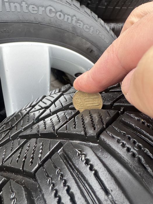 Roti originale Volswagen 16 inchi anvelope iarna