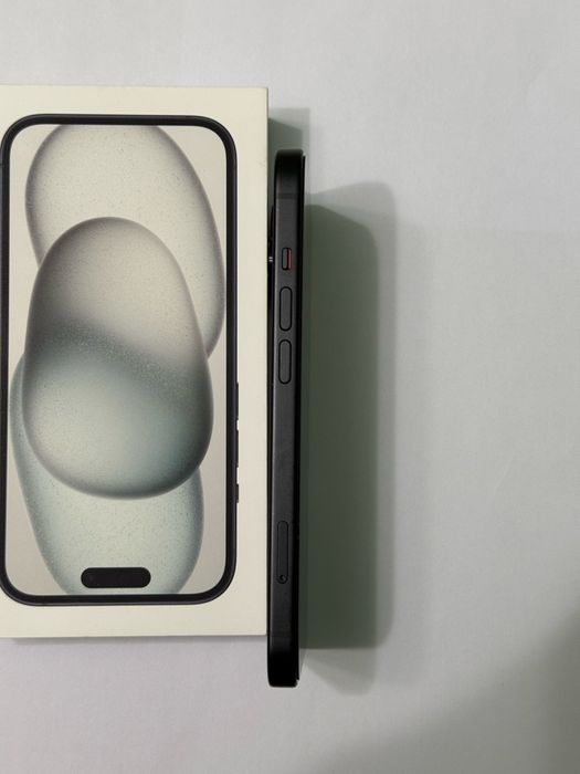 iPhone 15, Black, 128 GB, Гаранция, Без забележки
