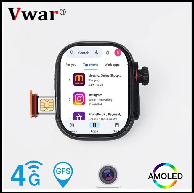 Смарт часовник Vwar S9 Ultra 4G