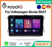 Мултимедия 9" с Андроид за Golf 5 6 Sharan Caddy Polo Touran Passat...