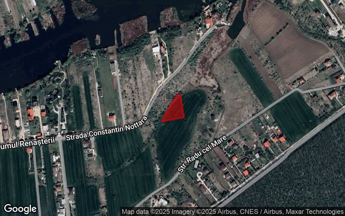 Intravilan vedere la lacul Snagov zona de vile noi