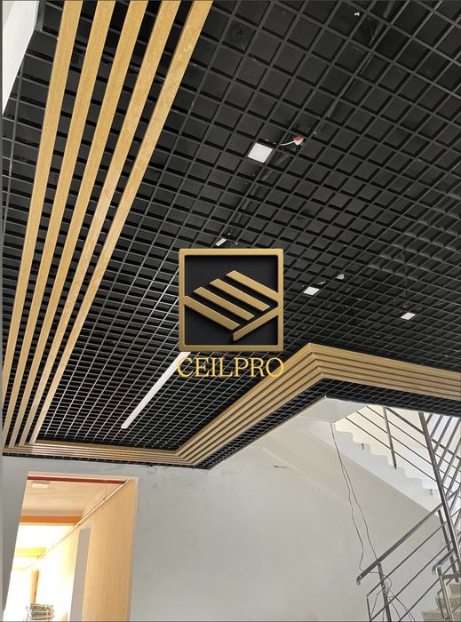 Griliato potolok | Потолок Грильято | Grilyato | Грилято потолок