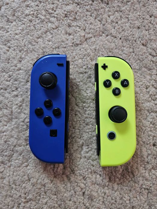 Joy-con albastru-verde neon controller nintendo switch