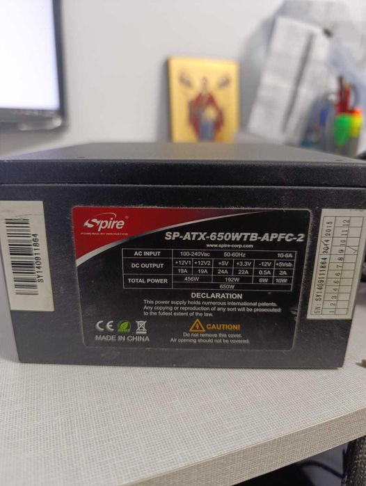 Vand sursa PC SpireEagle 650W
