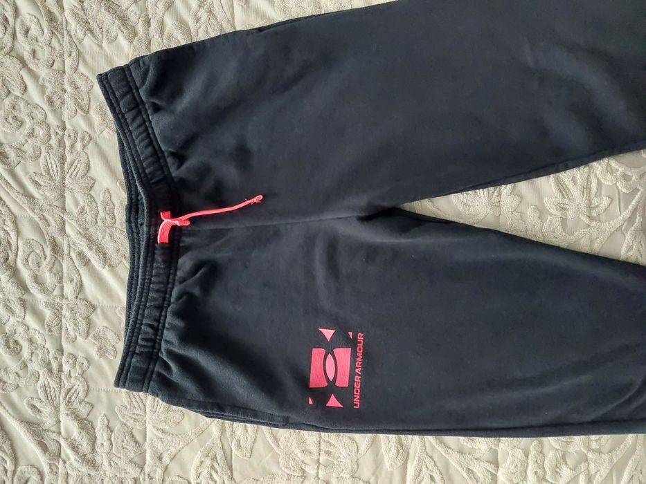 Pantaloni Underarmour și camasa finet copii 13-14 ani