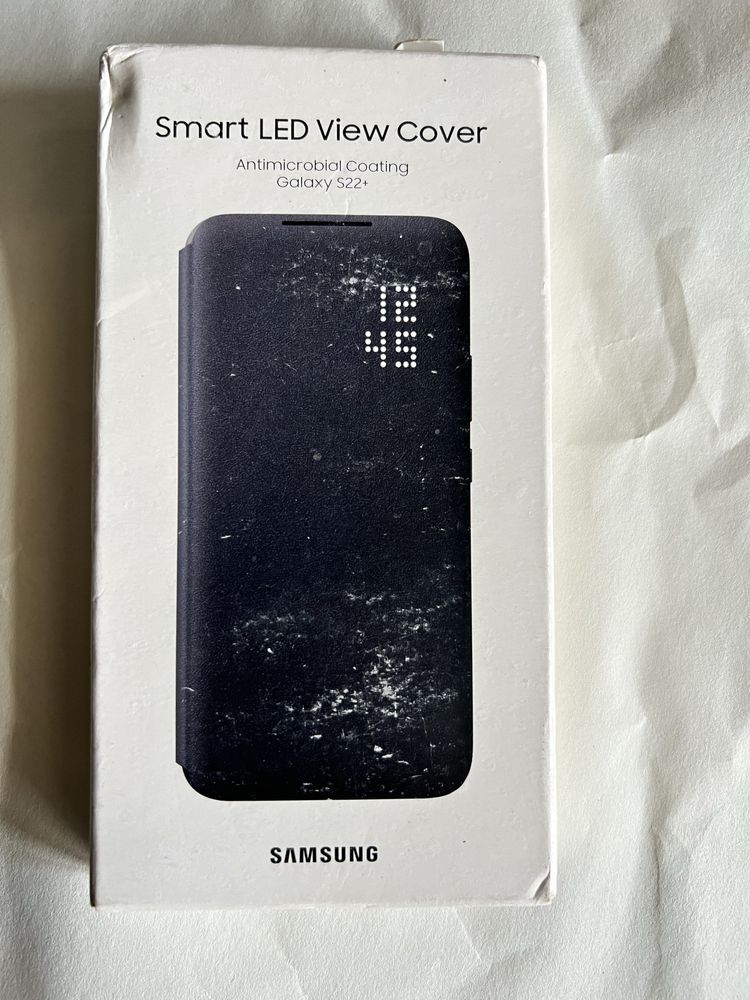 Husa Originala Samsung Galaxy S22 Plus Smart LED View Cover Black