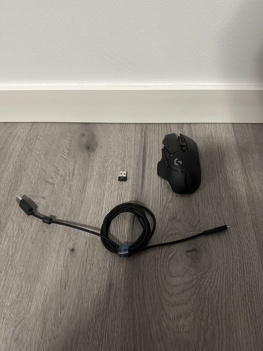 Mouse Logitech G502 X Lightspeed, USB Wireless, negru