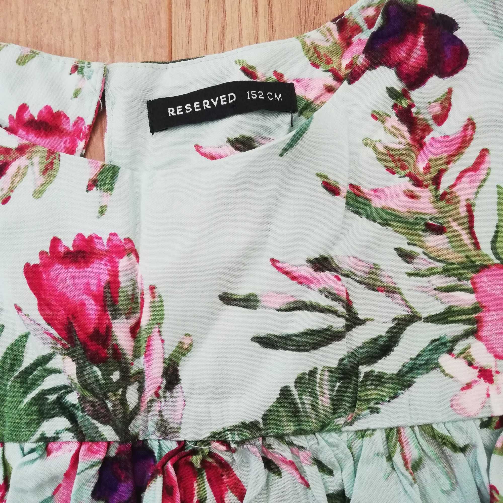 Bluziță cu print floral din vâscoză - marca: Reserved