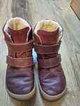 Ghete Hip Hip, piele exterior, lana interior