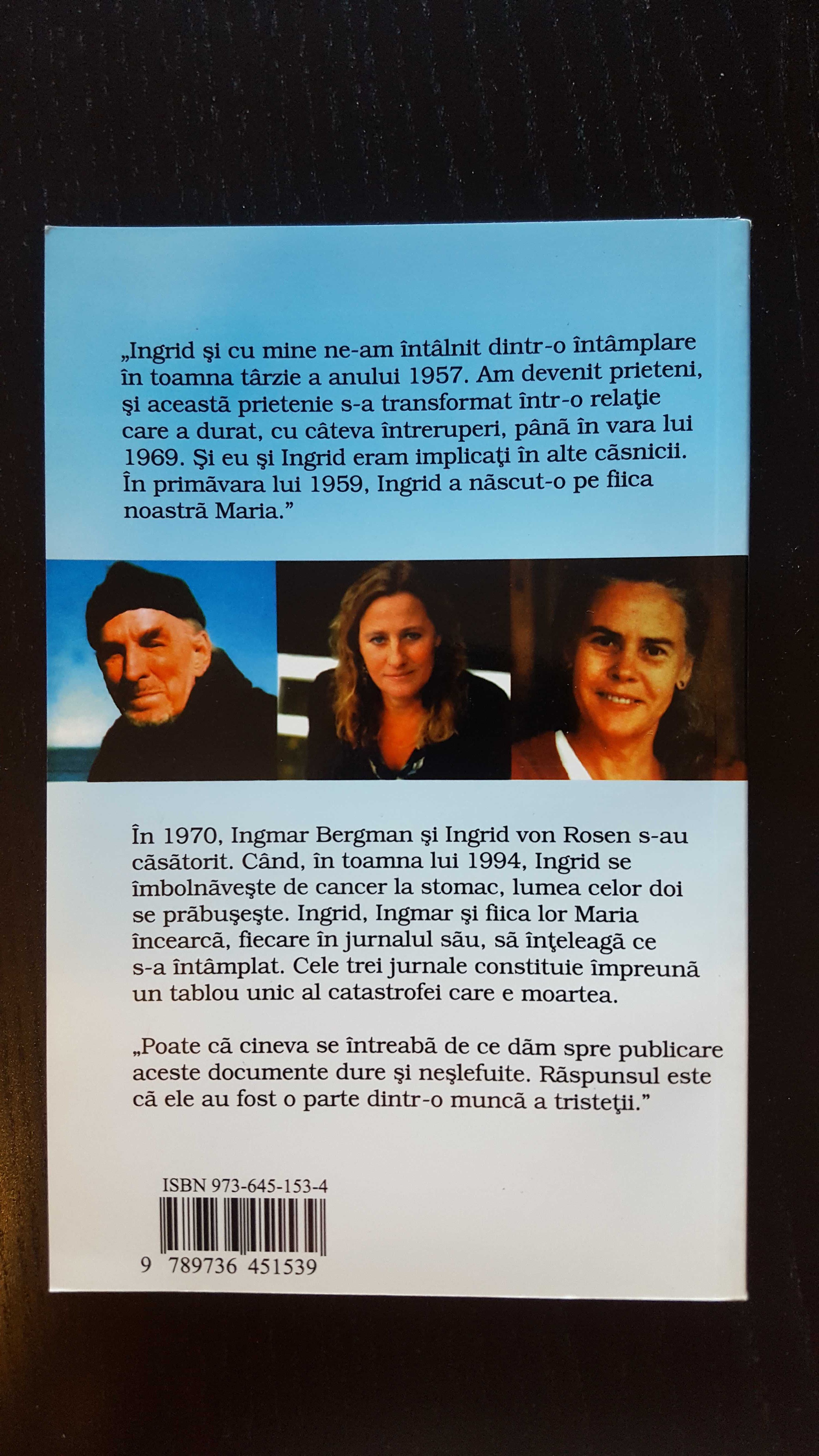 Ingmar Bergman si Maria von Rosen - Trei jurnale