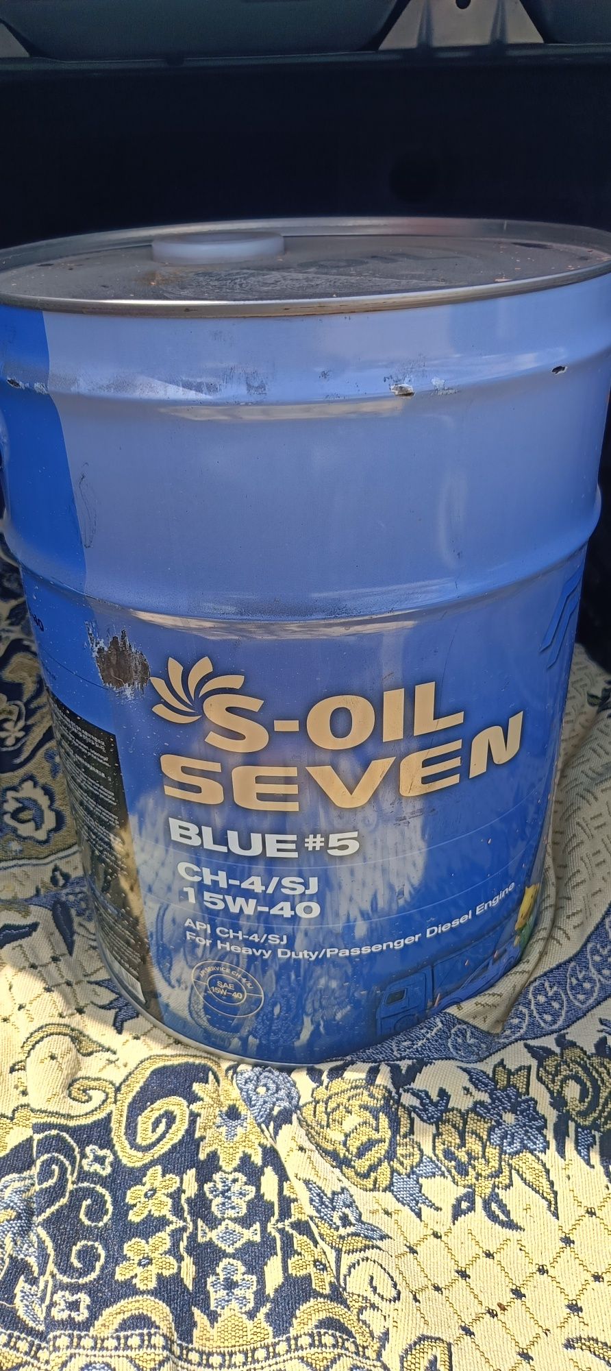 Авто масло s-oil