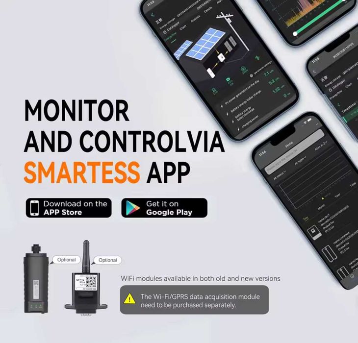 Pow Mr WiFi Модул за соларен инвертор