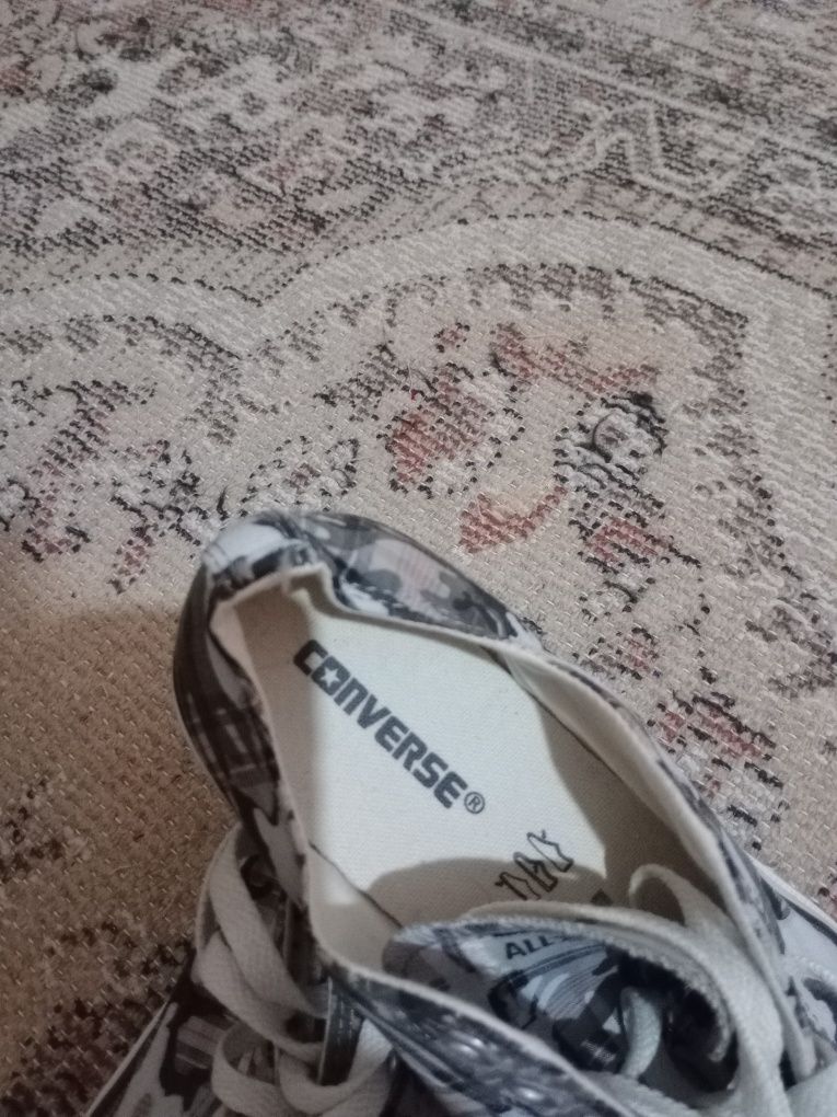 Кецове Converse от плат за лятото
