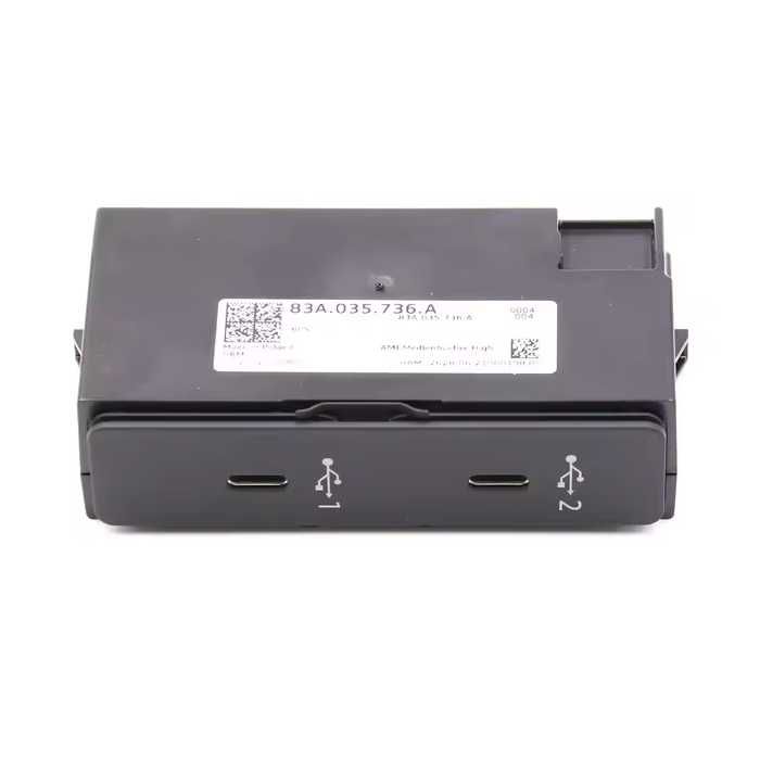 Modul Mufă USB Type-C Apple CarPlay Android Auto Audi Q3 F3 2019–2025