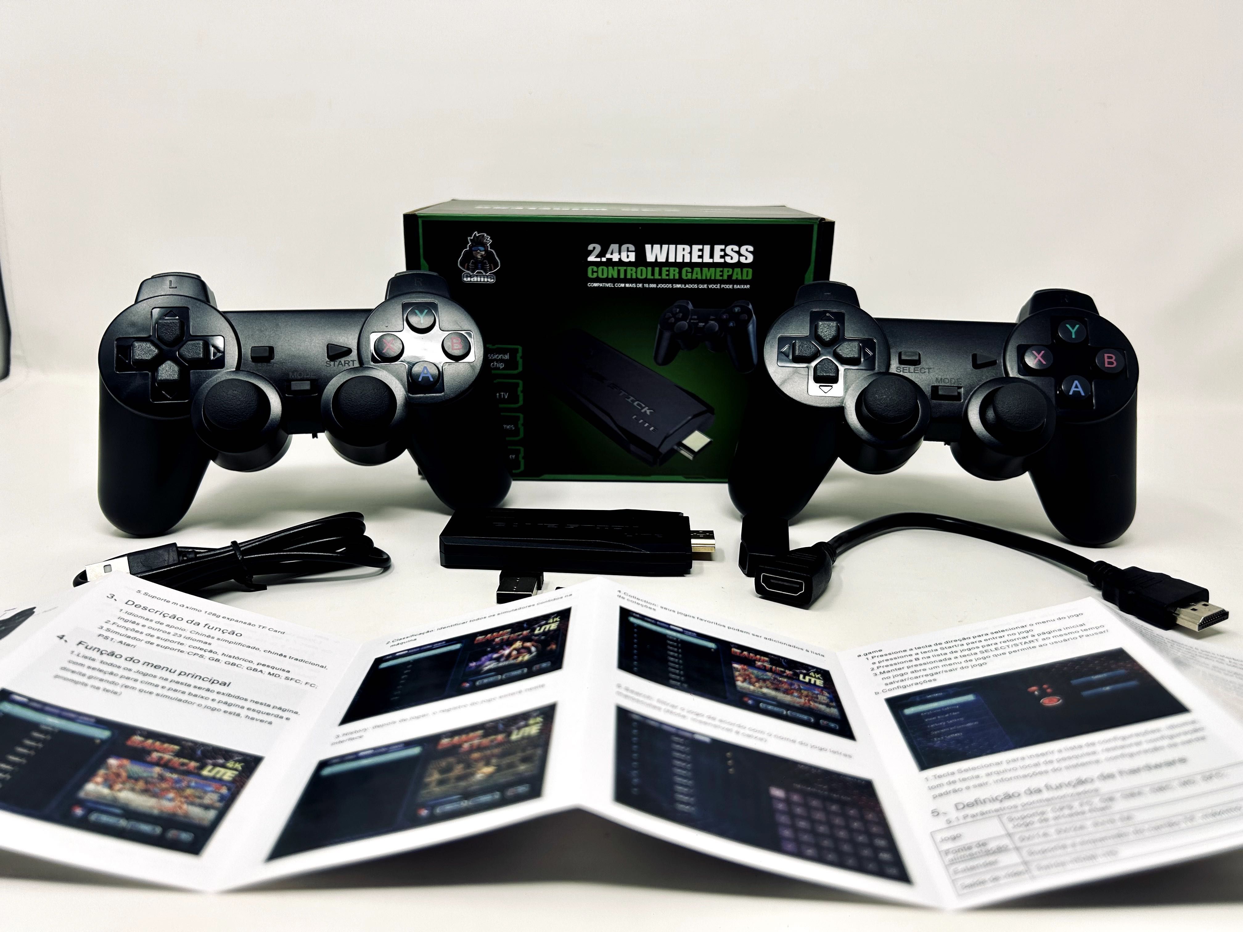 Безжична Ретро Конзола Игра Game Stick HD HDMI с 10000 игри