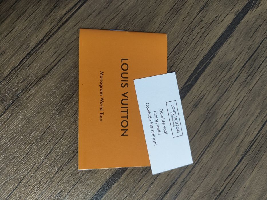 Louis Vuitton Slim кожена гривна