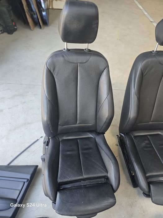 Interior piele sport recaro negru cu incalzire bmw f30