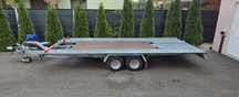Platforma Auto - Trailer Remorca Pongratz 5m 3000kg rabatabila