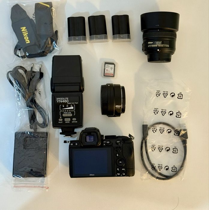 Vand Nikon z5 , Ftz ii , obiectiv 50 1.8 plus alte accesorii