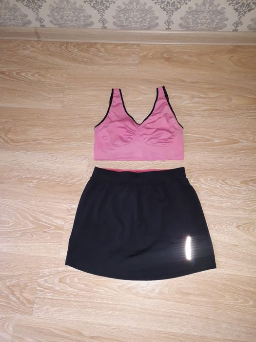 Фирменная спортивная юбка+топ