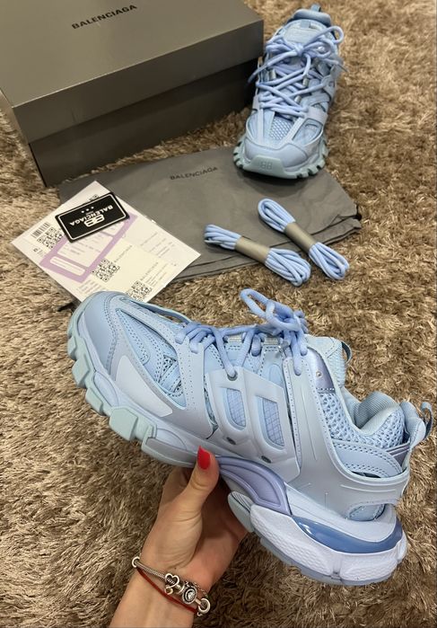 Balenciaga Track - Син / Бебешко Синьо