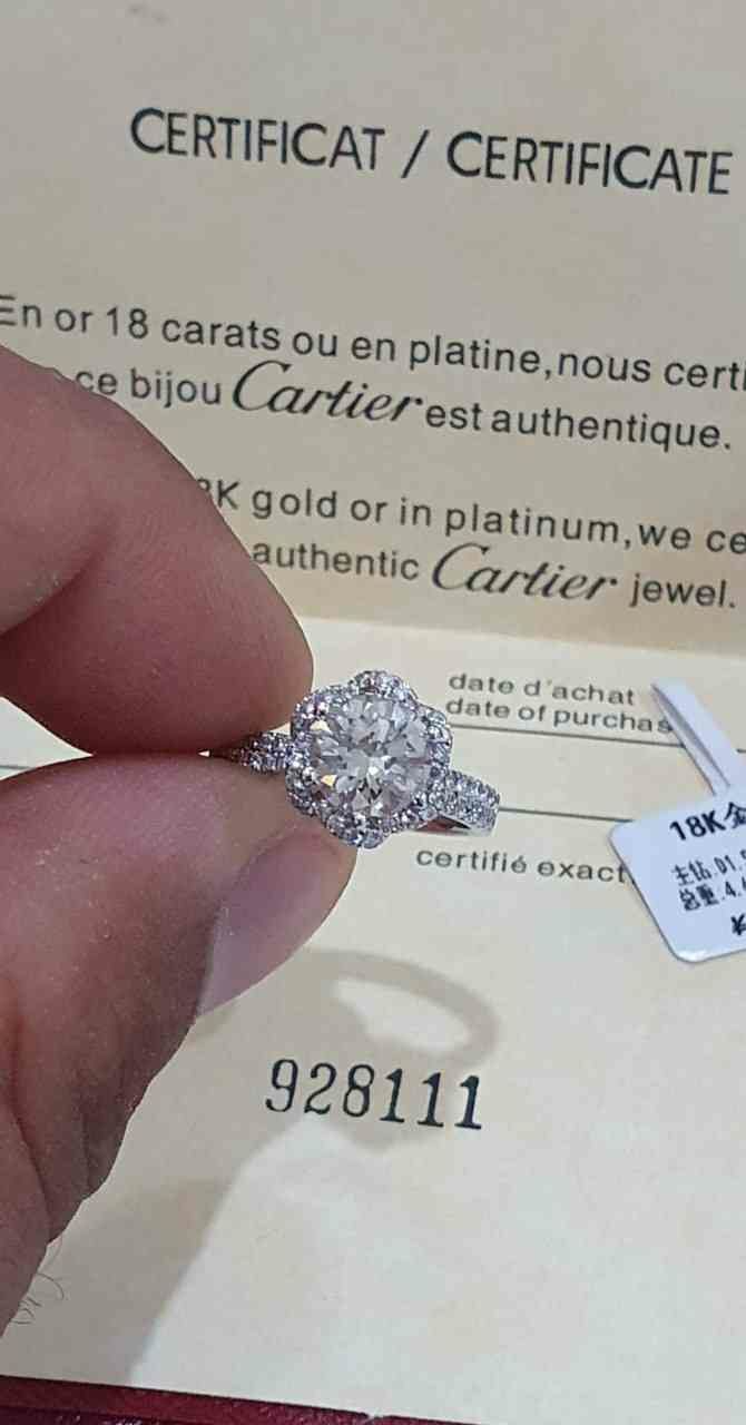 Натуральный Бриллиант 1.97carat, Diamond ring 1.50ct G-H VVS1