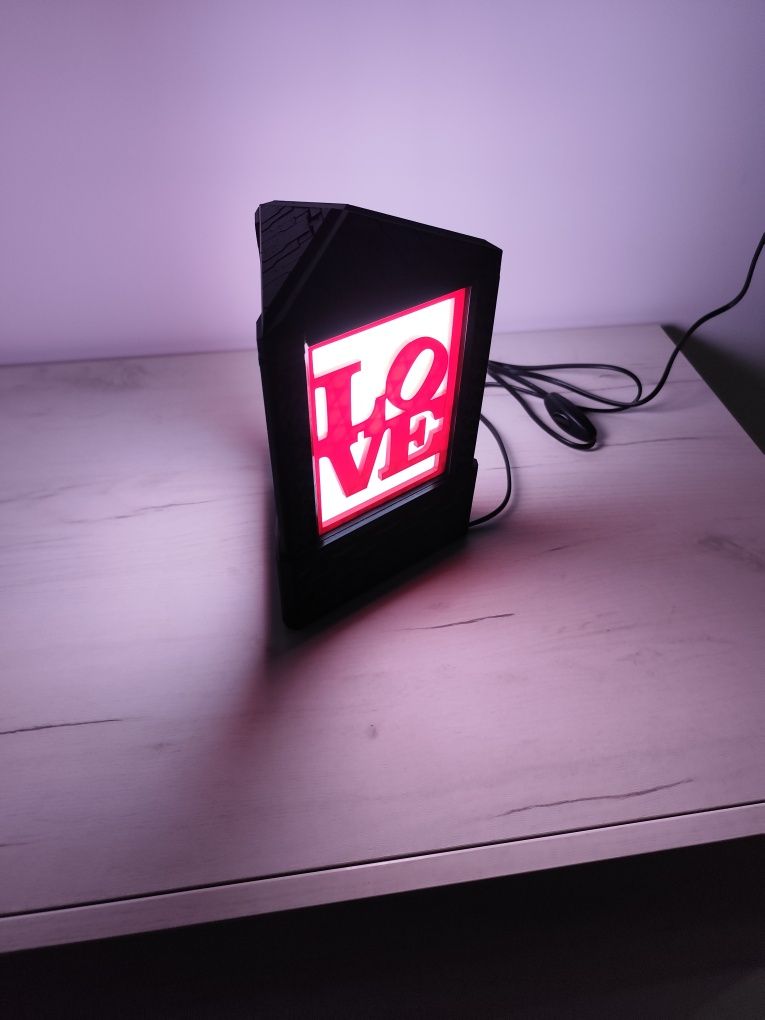 Нощна лампа с блутут RGB лед крушка