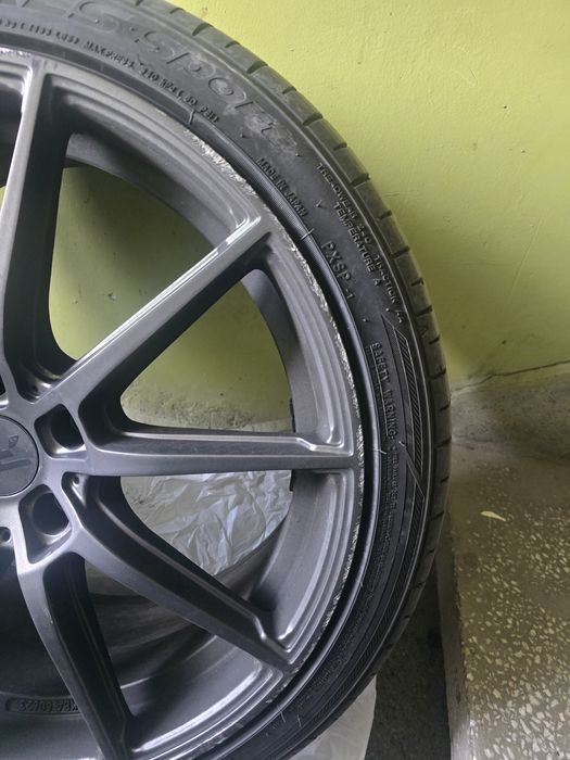 Продавам комплект Deutsche Alurad GmbH (немски алуминиеви джанти) с гу